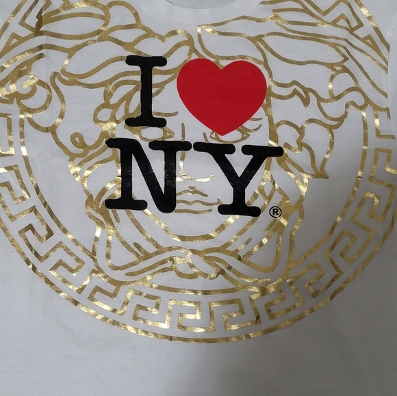 Flash Sale⚡️ Host pick🌟VERSACE I Love NY T-Shirt, Optical White - Picture 5 of 7